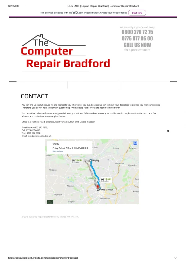PC repair bradford