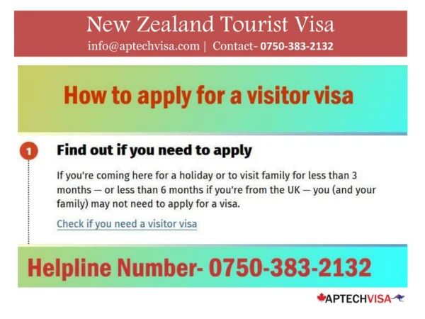 Tourist Visa For New Zealand Apply in 7 Steps