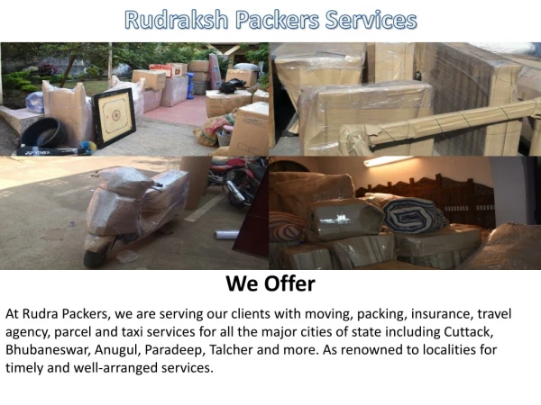 Best Packers and Movers | Rudraksh Packers Movers - Odisha