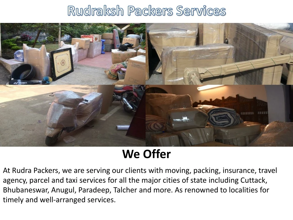 rudraksh packers services