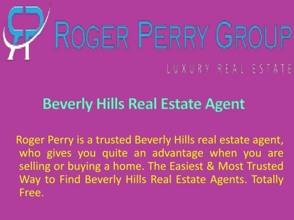 beverly hills real estate agent