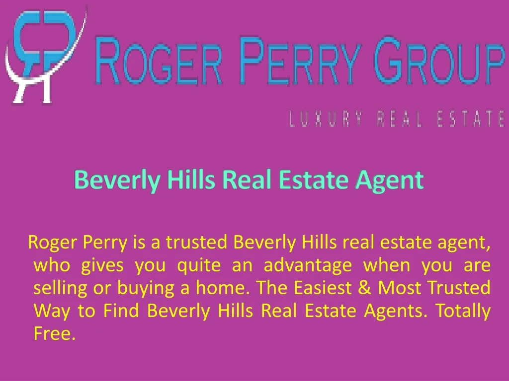beverly hills real estate agent