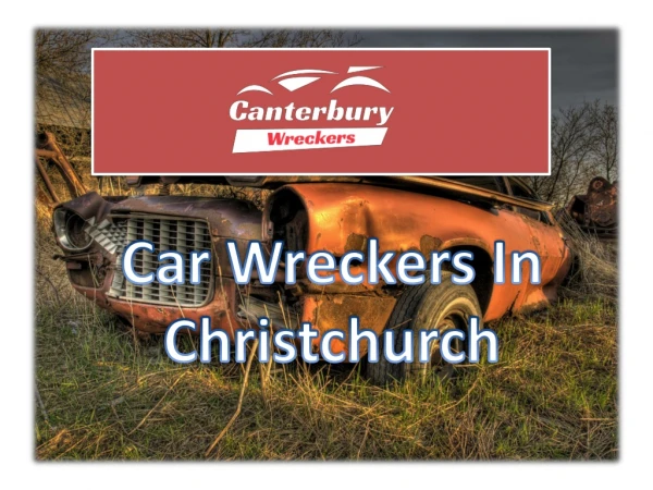 Car wreckers in christchurch