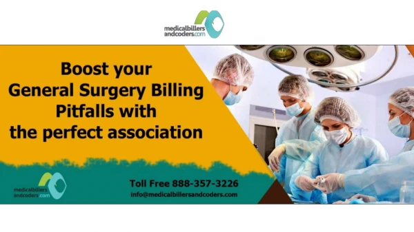 Boost your General Surgery Billing Pitfalls with the perfect association