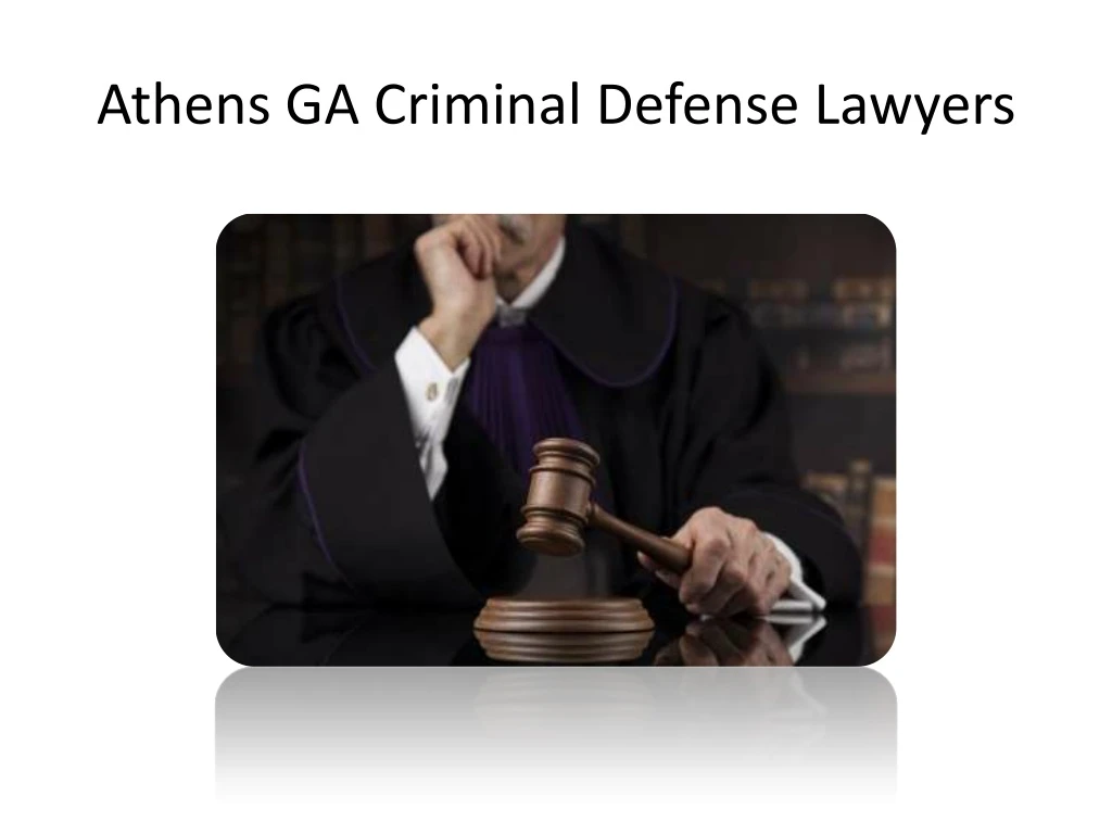 athens ga criminal defense lawyers