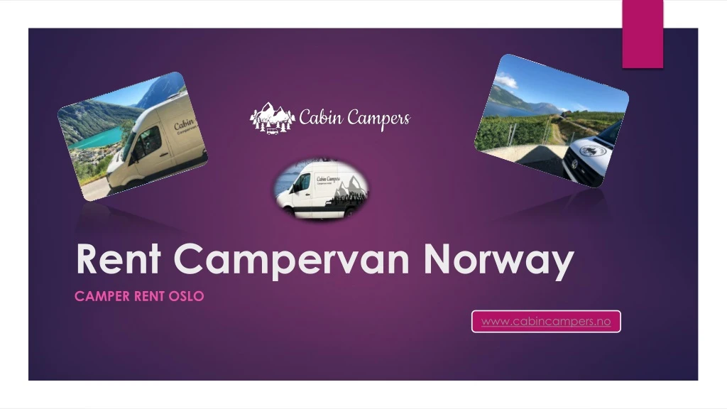 rent campervan norway