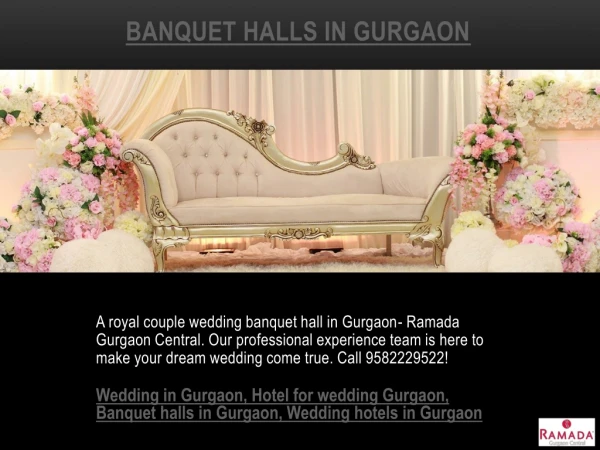 Banquet Halls in Gurgaon