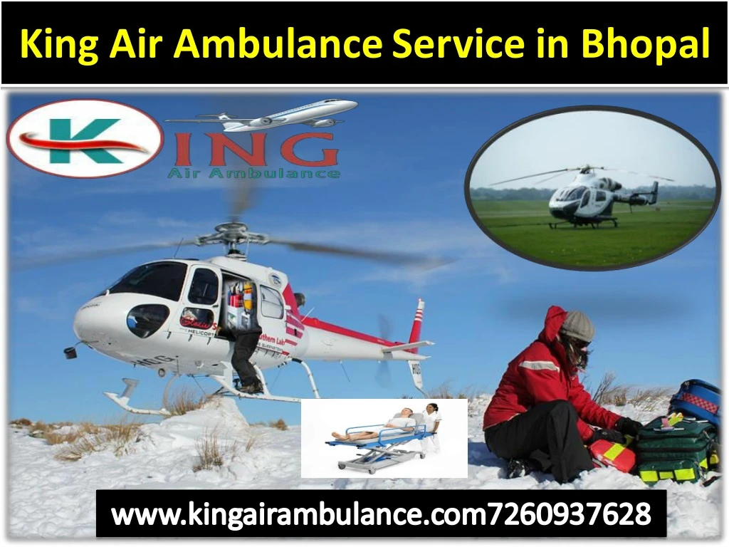 king air ambulance service in bhopal