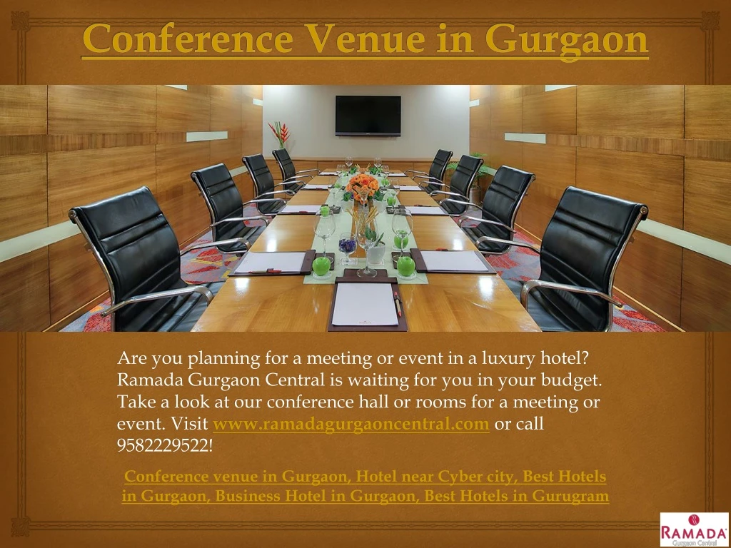 conference venue in gurgaon