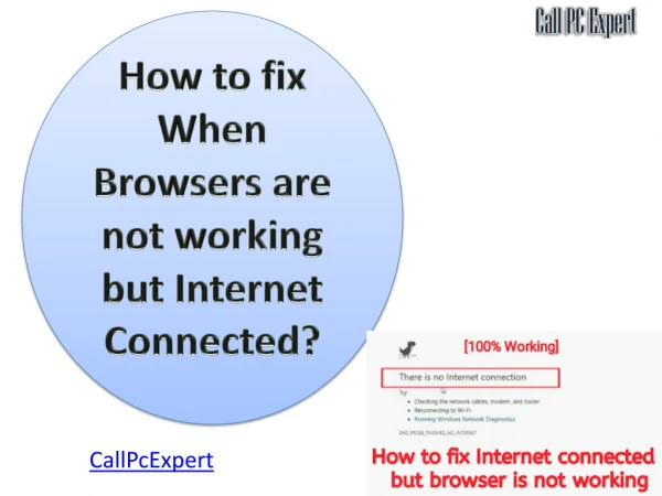 How to fix When Browsers are not working but Internet Connected?