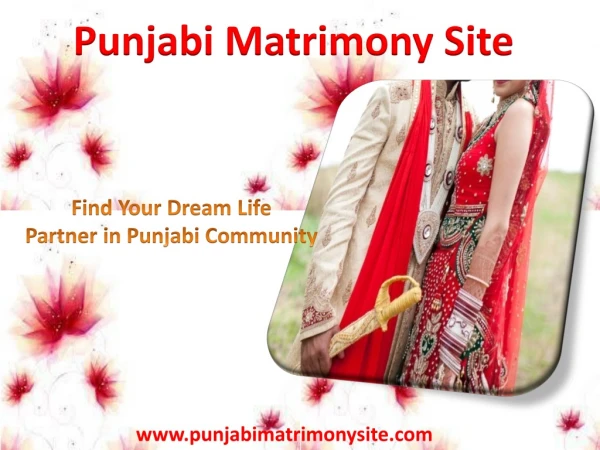Punjabi Matrimony – Come Find Your Match
