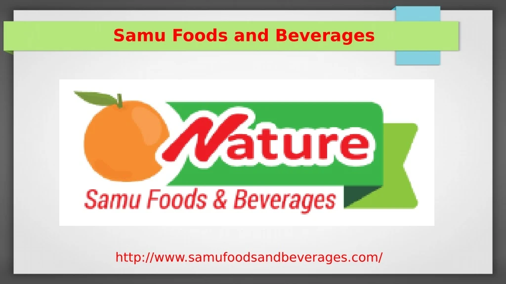 samu foods and beverages