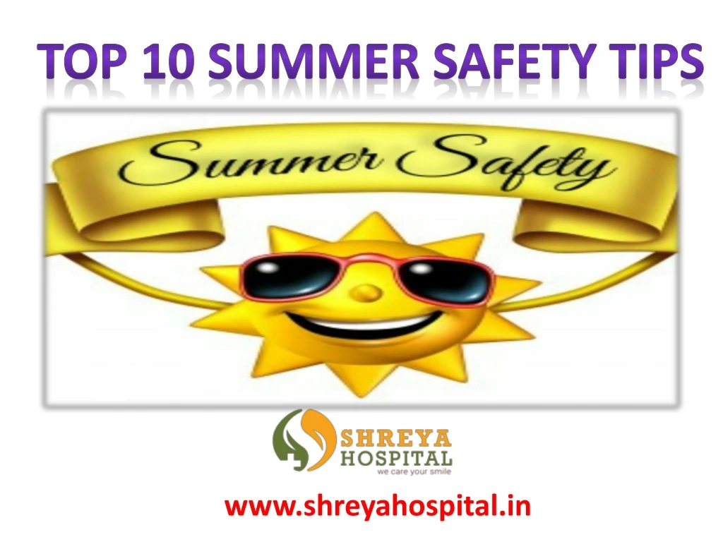 top 10 summer safety tips