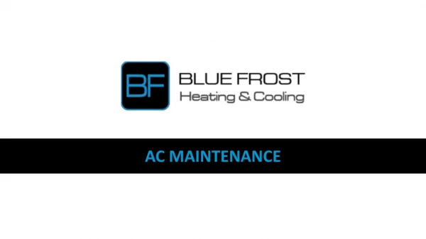 Reliable AC Maintenace Servies In Chicago, IL