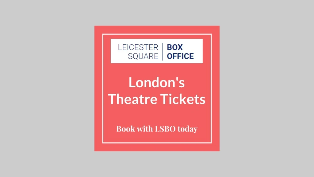 london s theatre tickets