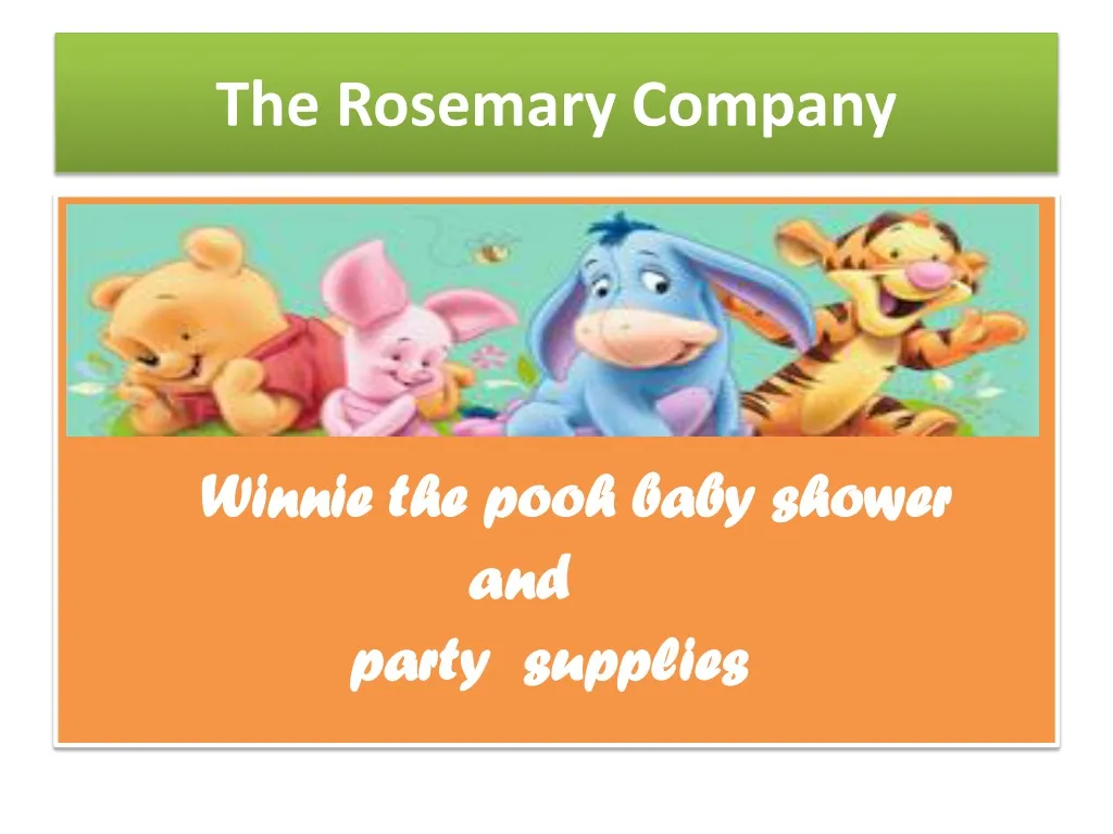 the rosemary company