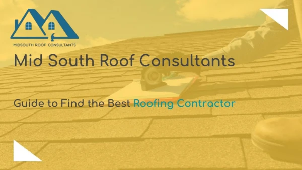 mid south roof consultants