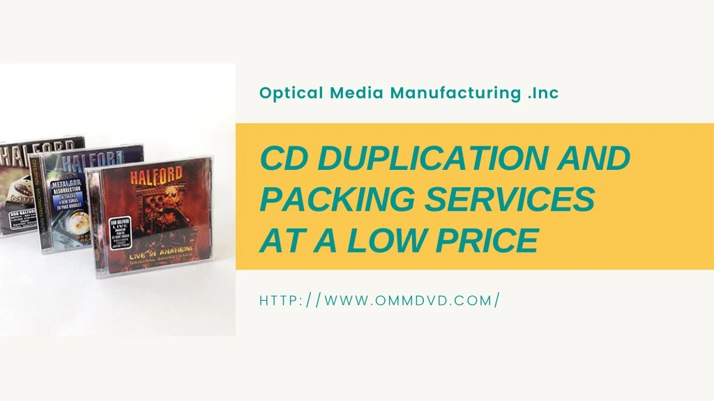 optical media manufacturing inc