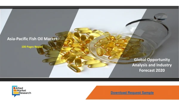 Asia-Pacific Fish Oil Market Scope Analysis by 2020