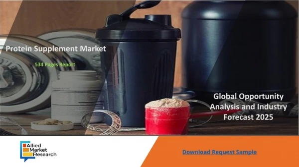 Protein Supplement Market Analysis By 2025