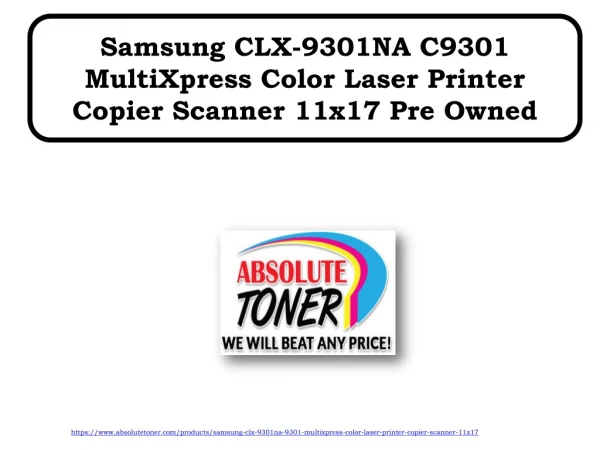 samsung-clx-9301na-9301-multixpress-color-laser-printer-copier-scanner-11x17