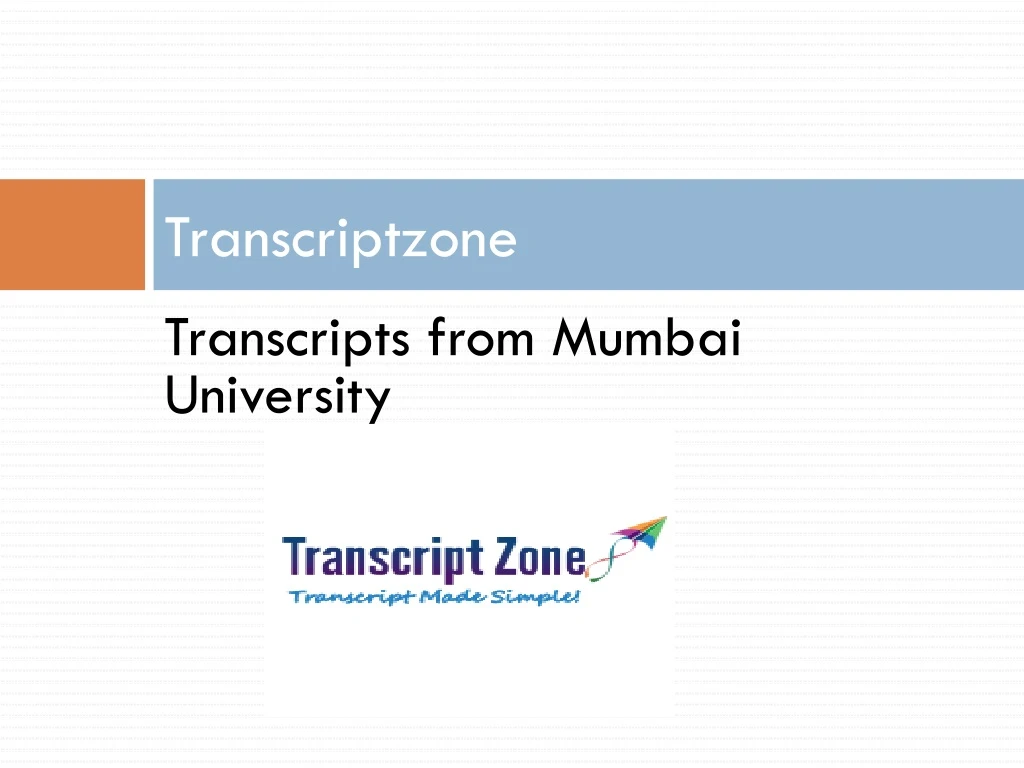 transcriptzone