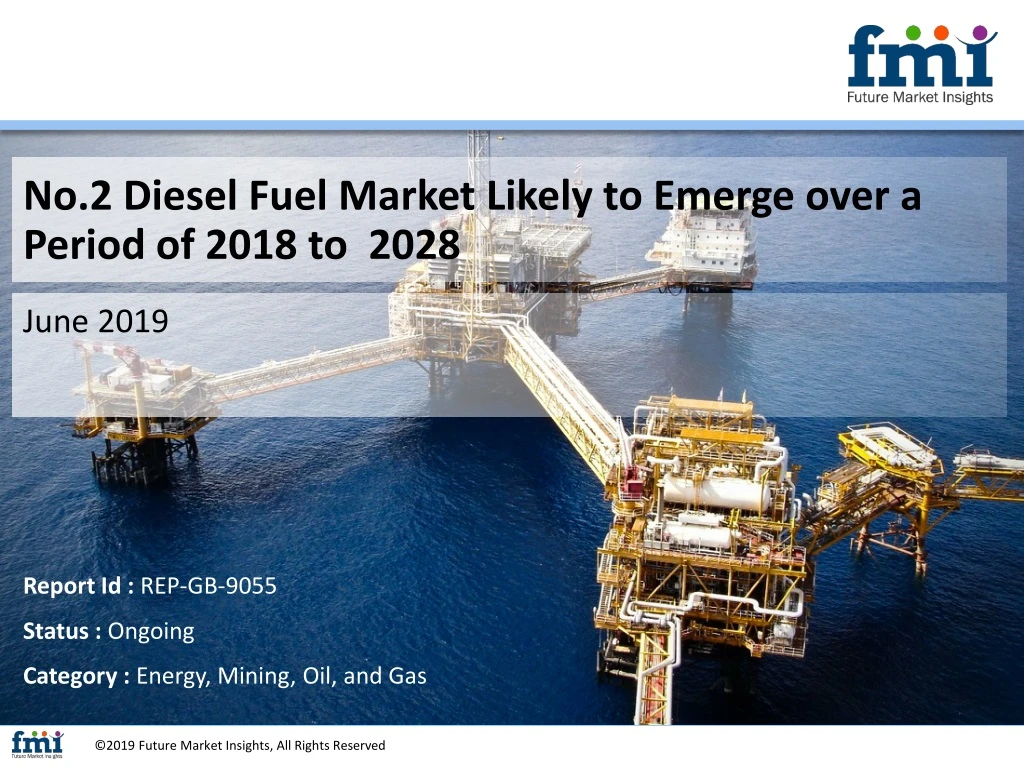 no 2 diesel fuel market likely to emerge over