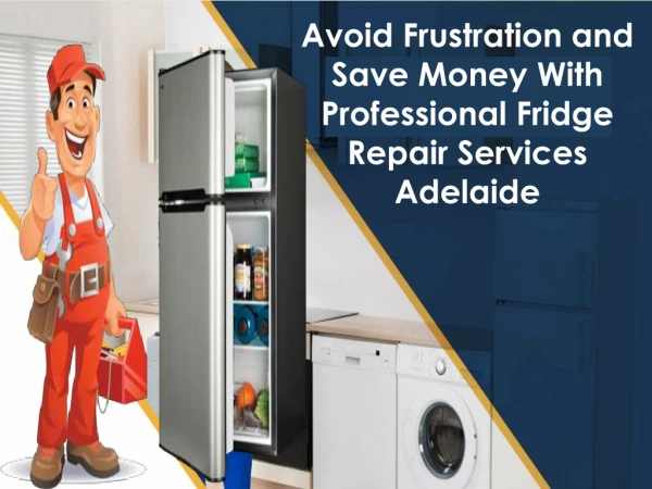 Avoid Frustration and Save Money With Professional Fridge Repair Services Adelaide