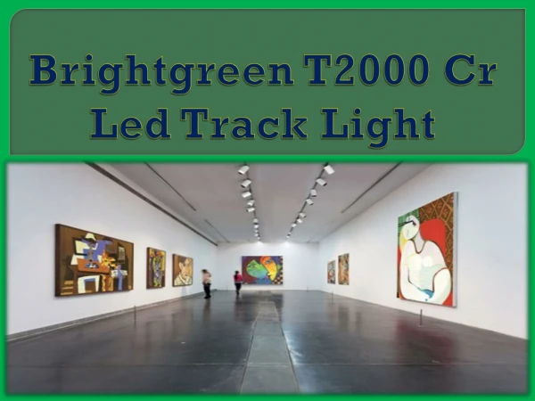 Brightgreen T2000 Cr Led Track Light