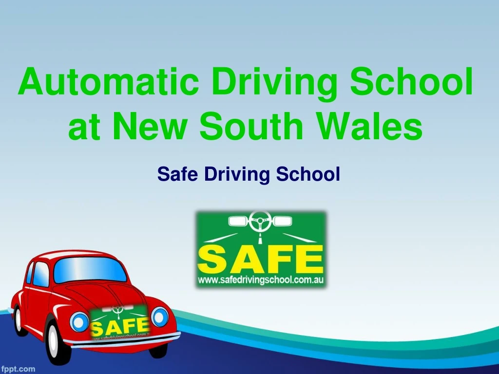 automatic driving school at new south wales