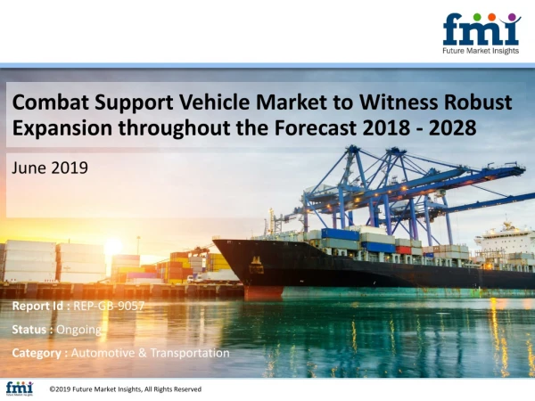Combat Support Vehicle Market Projected to Witness a Double-Digit CAGR During 2028