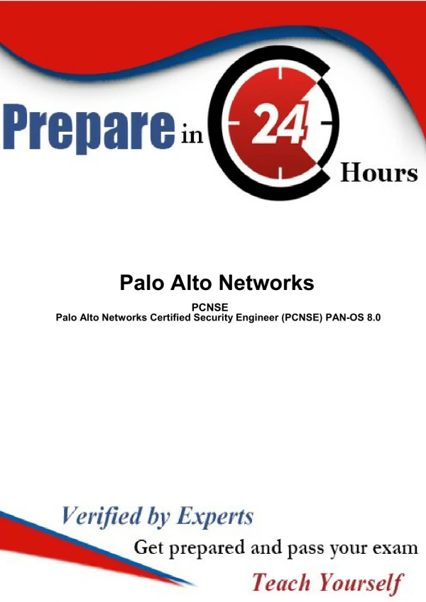 Real Exam Dumps | No More Mistakes with Palo Alto Networks PCNSE Exam Study Material