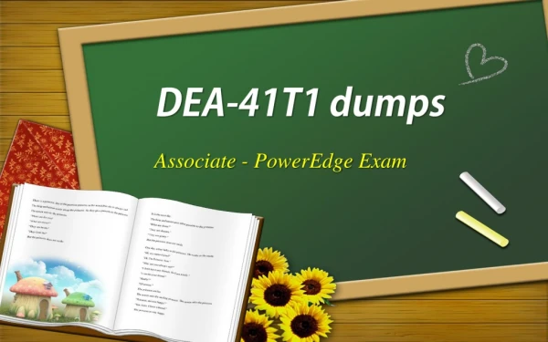 DELL EMC DEA-41T1 dumps