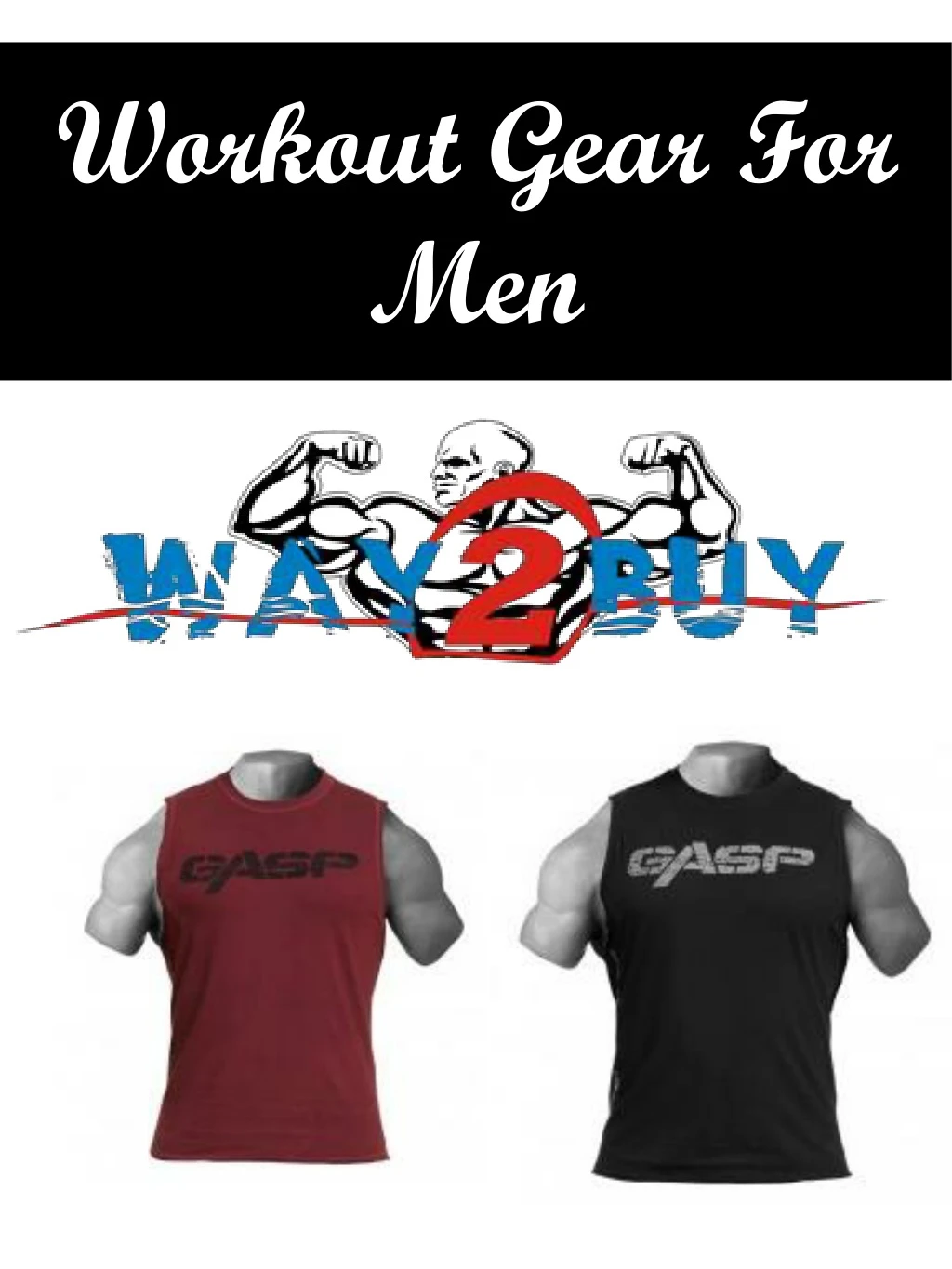 workout gear for men