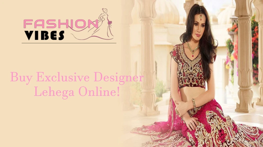 buy exclusive designer lehega online