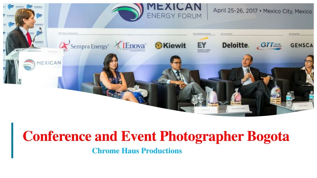 conference and event photographer bogota