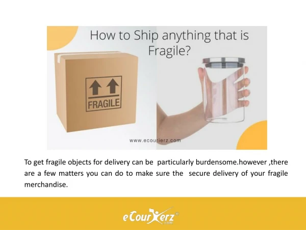 How to Ship Fragile Item ?