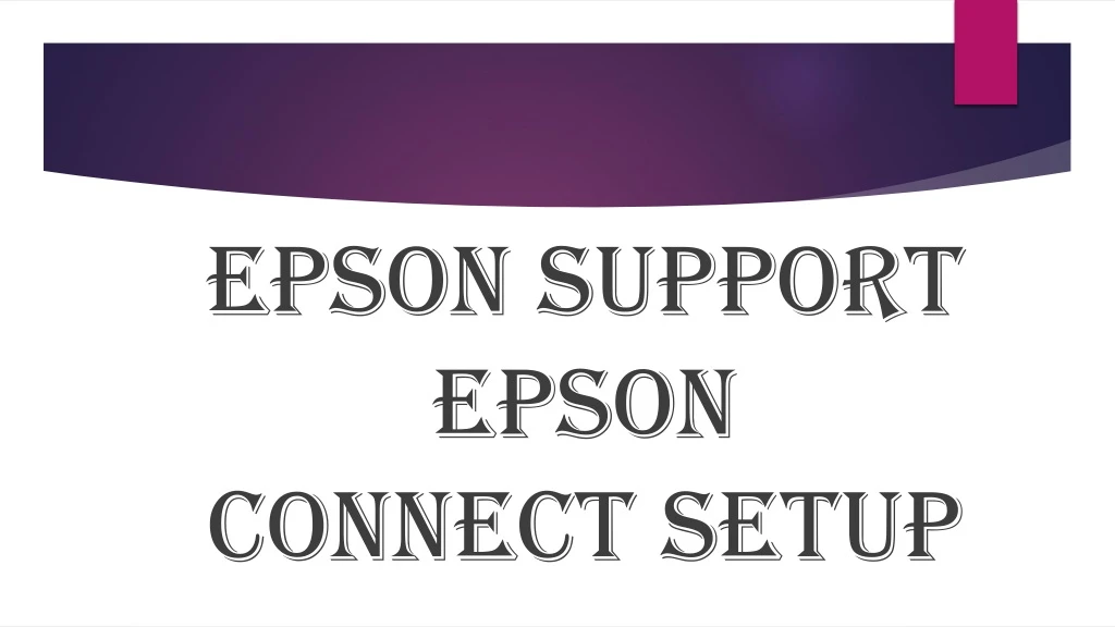 epson support epson connect setup