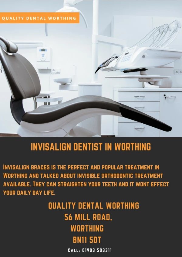 Invisalign Dentist in Worthing