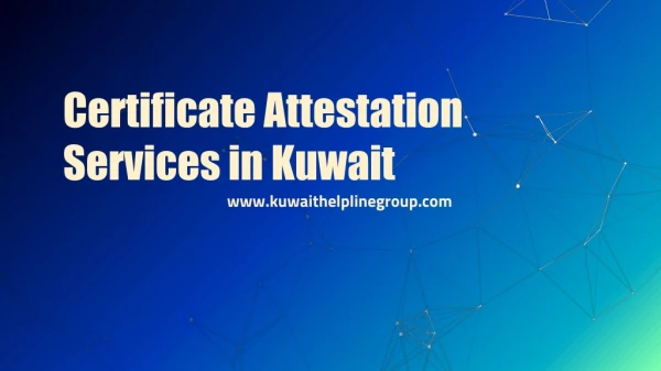 Are you searching for faster and reliable Certificate Attestation Services?