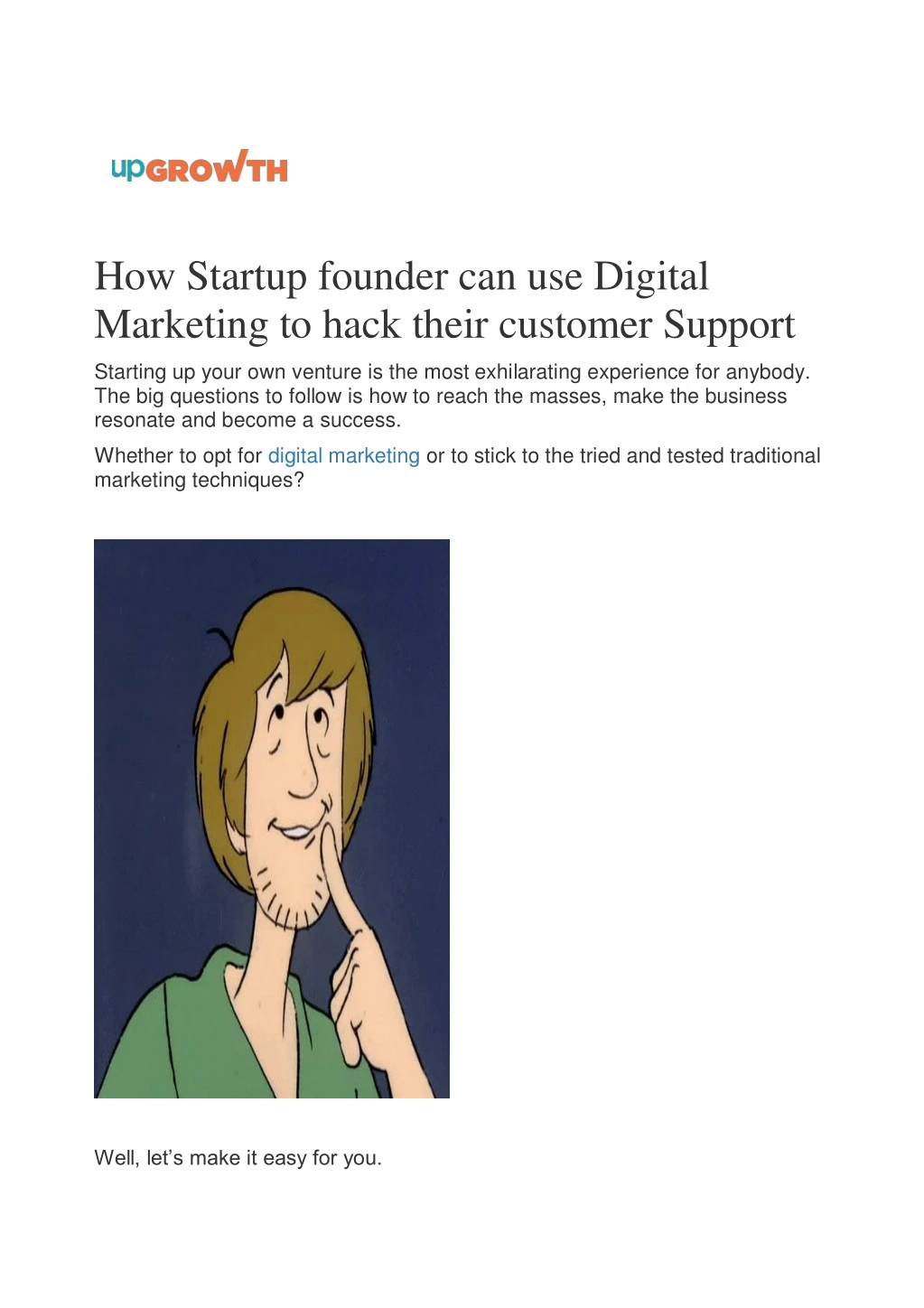 how startup founder can use digital marketing