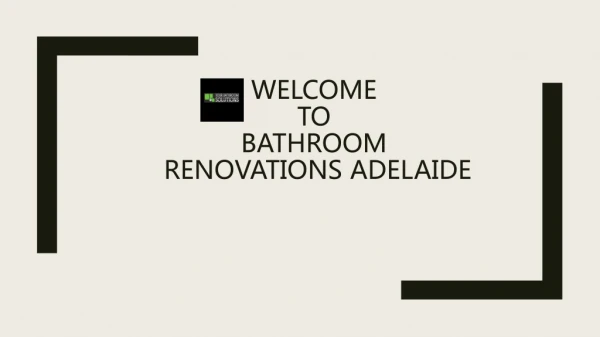 Smartly upgrade your bathroom at Adelaide