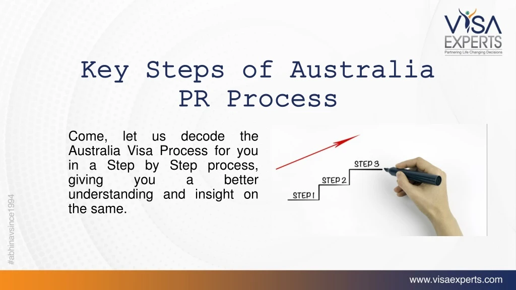 key steps of australia pr process