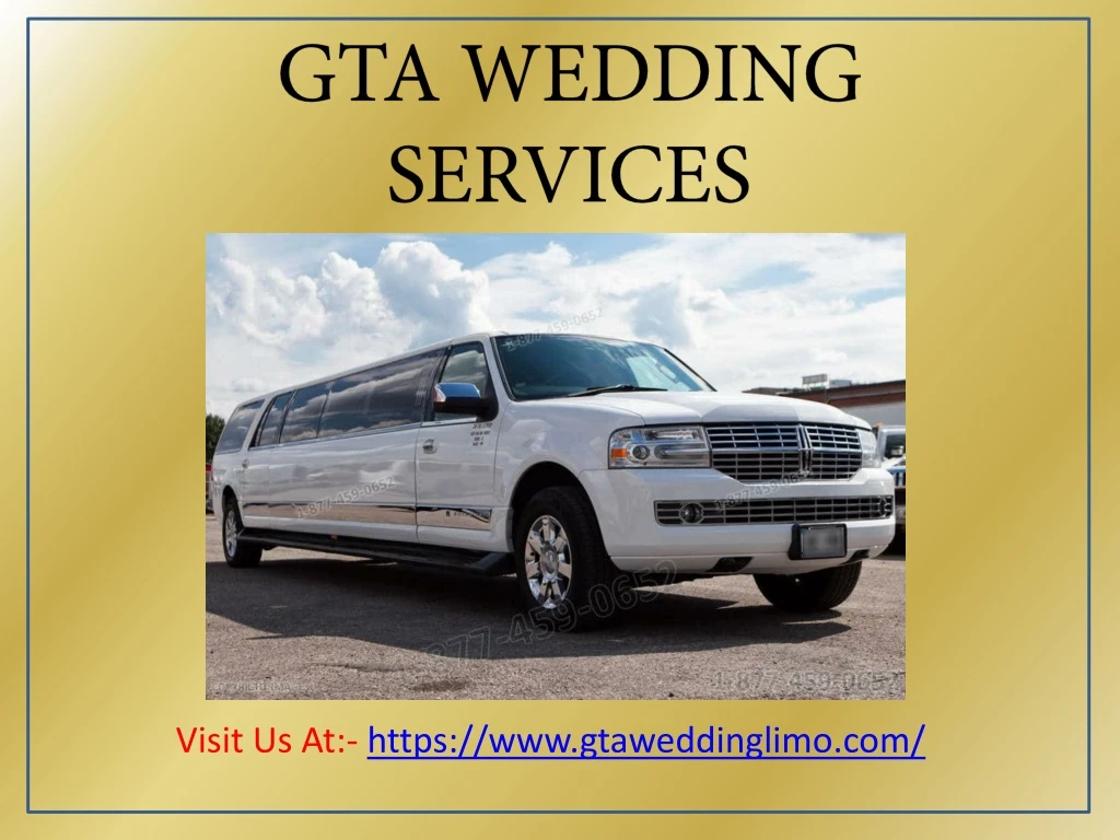 gta wedding services