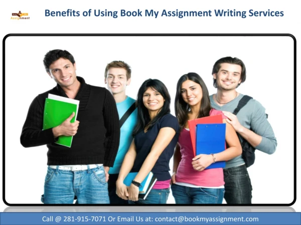 Benefits of Using Book My Assignment Writing Services