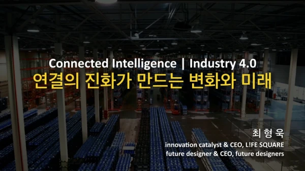 connectedintelligence industry4 0