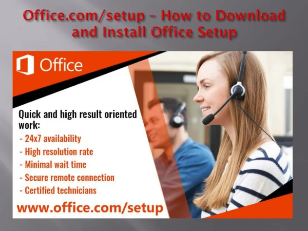 office.com/setup - How to Download and Install Office setup