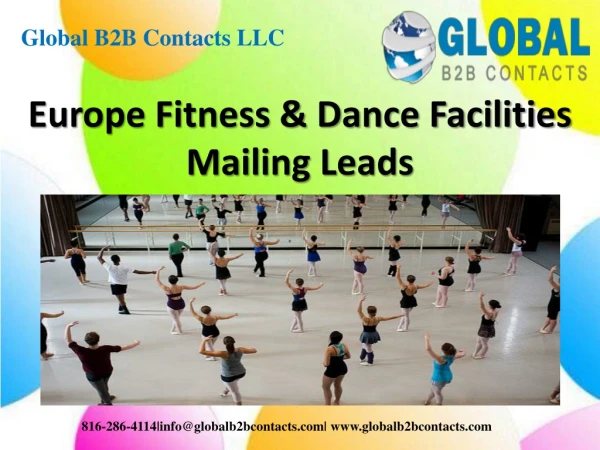 Europe-Fitness-Dance-Facilities-Mailing-Leads