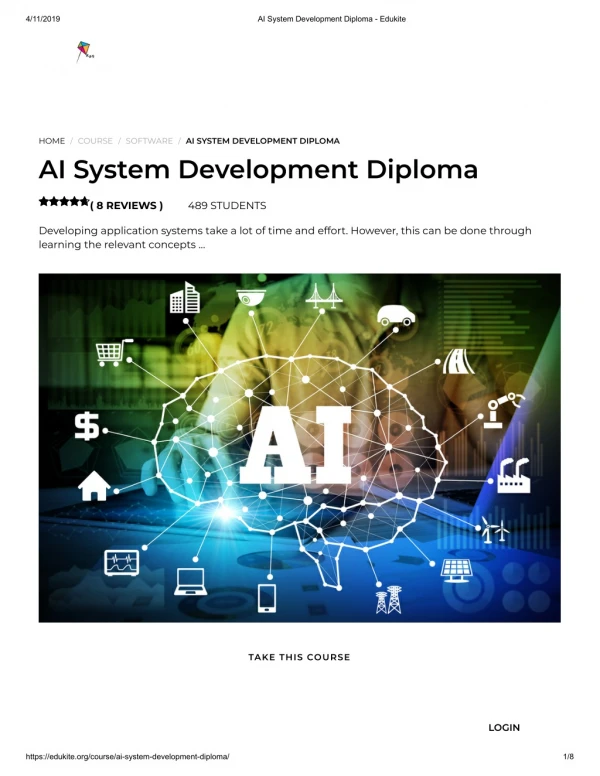 AI System Development Diploma - Edukite