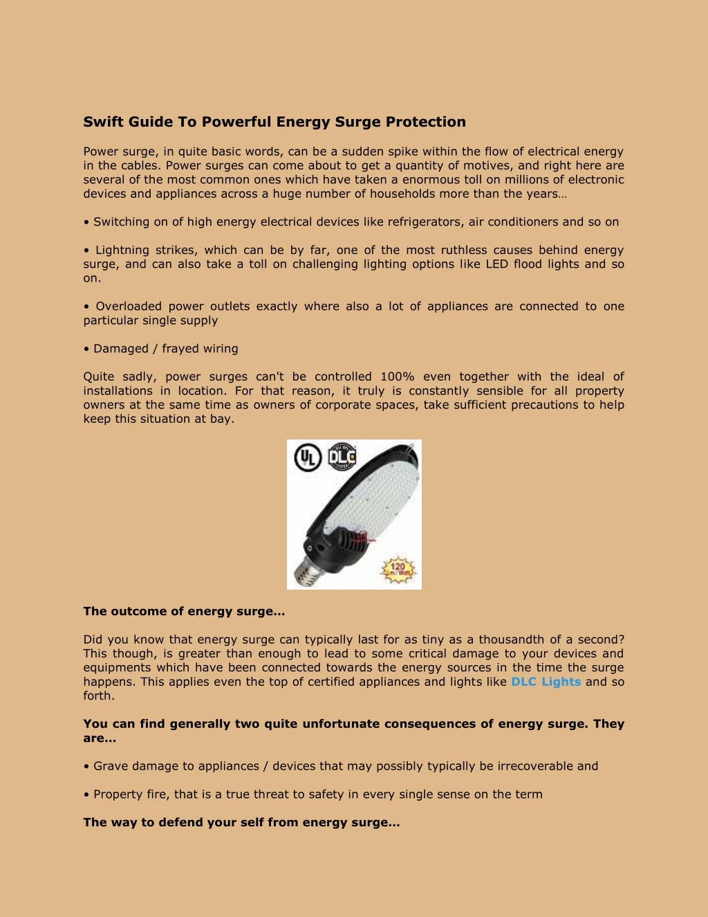 swift guide to powerful energy surge protection